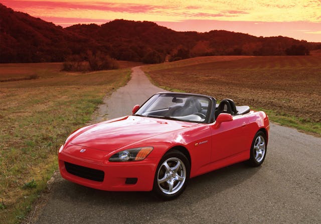 2000 Honda S2000 Roadster front three-quarter