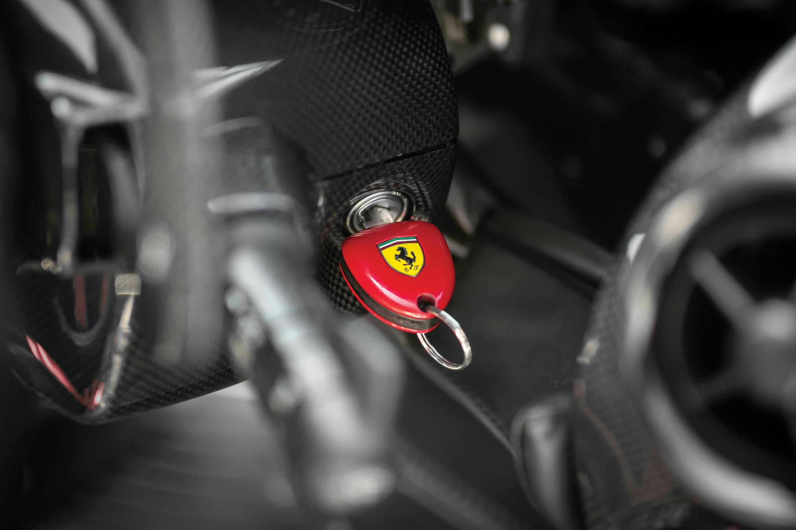 2003 Ferrari Enzo key detail