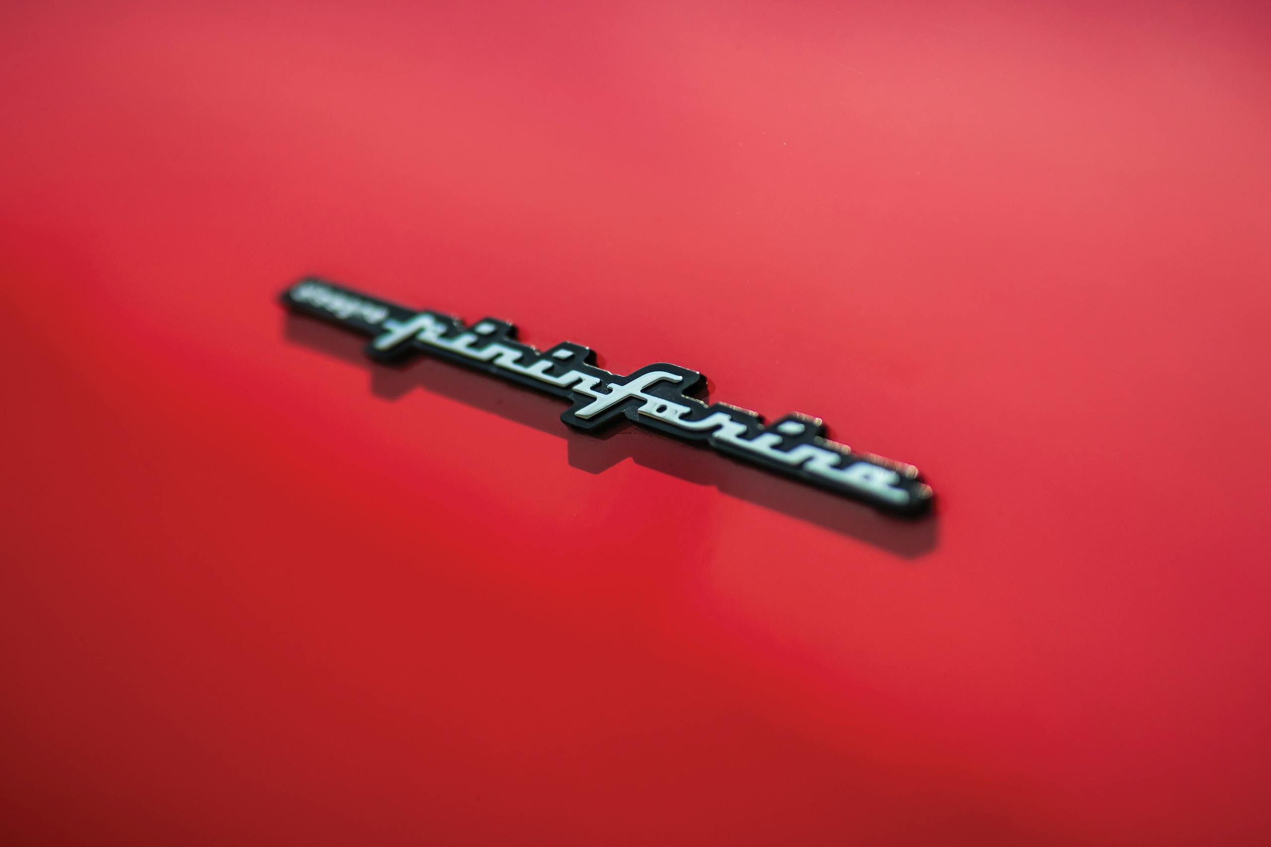 2003 Ferrari Enzo pininfarina badge detail