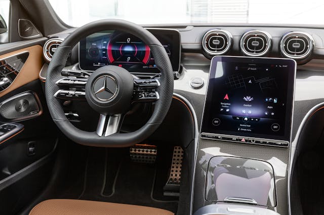 Mercedes-Benz C-Class 2021 interior screen