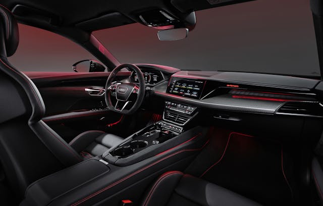2022 Audi e-tron GT interior