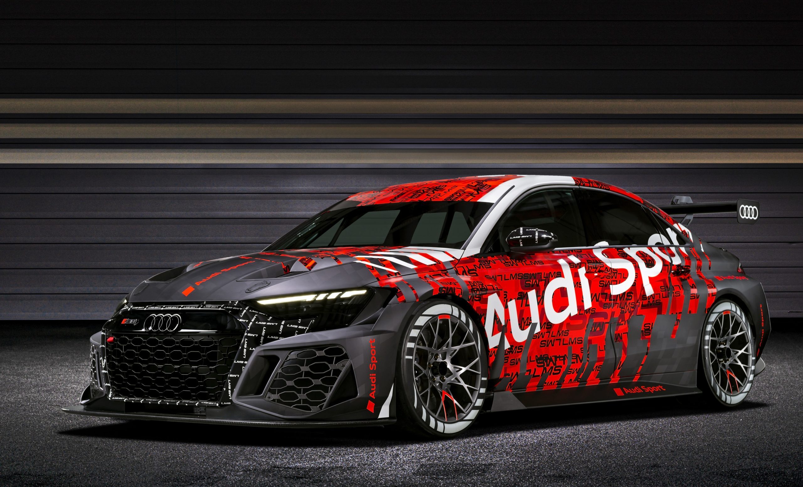 Audi's second-gen RS 3 LMS TCR race car looks ready to battle for