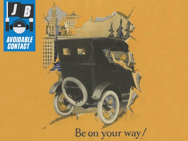 1924 Ford Model T Illustration Art Messaging