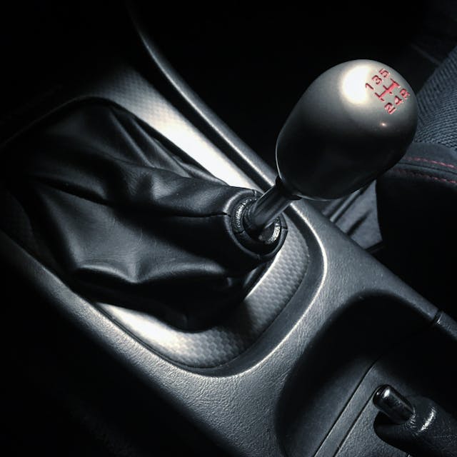 Acura Integra Type R interior shifter detail