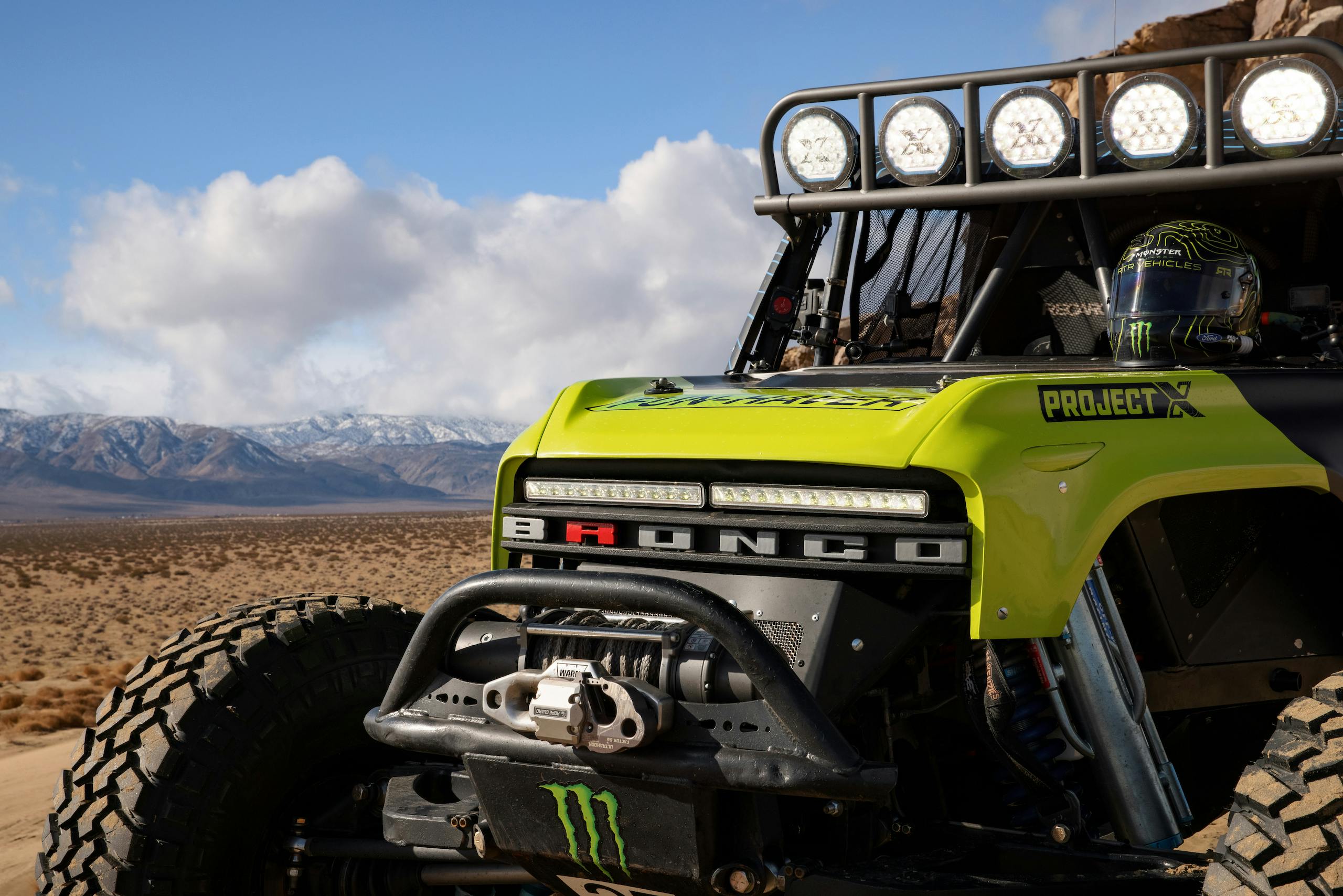 Ford Bronco Off-Road King of Hammers front fascia