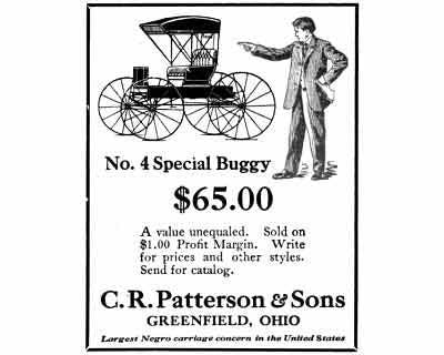 Patterson Buggy Ad