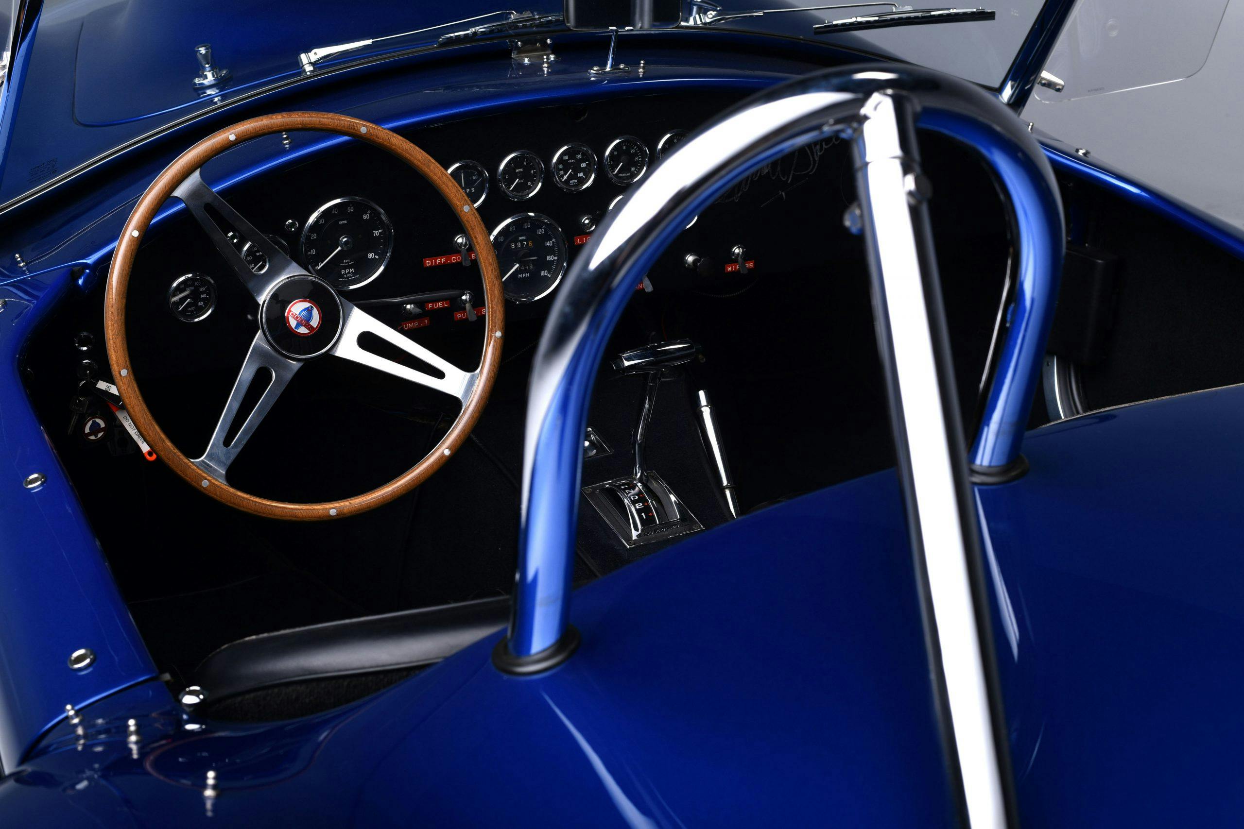 CSX 3015 Shelby Cobra interior