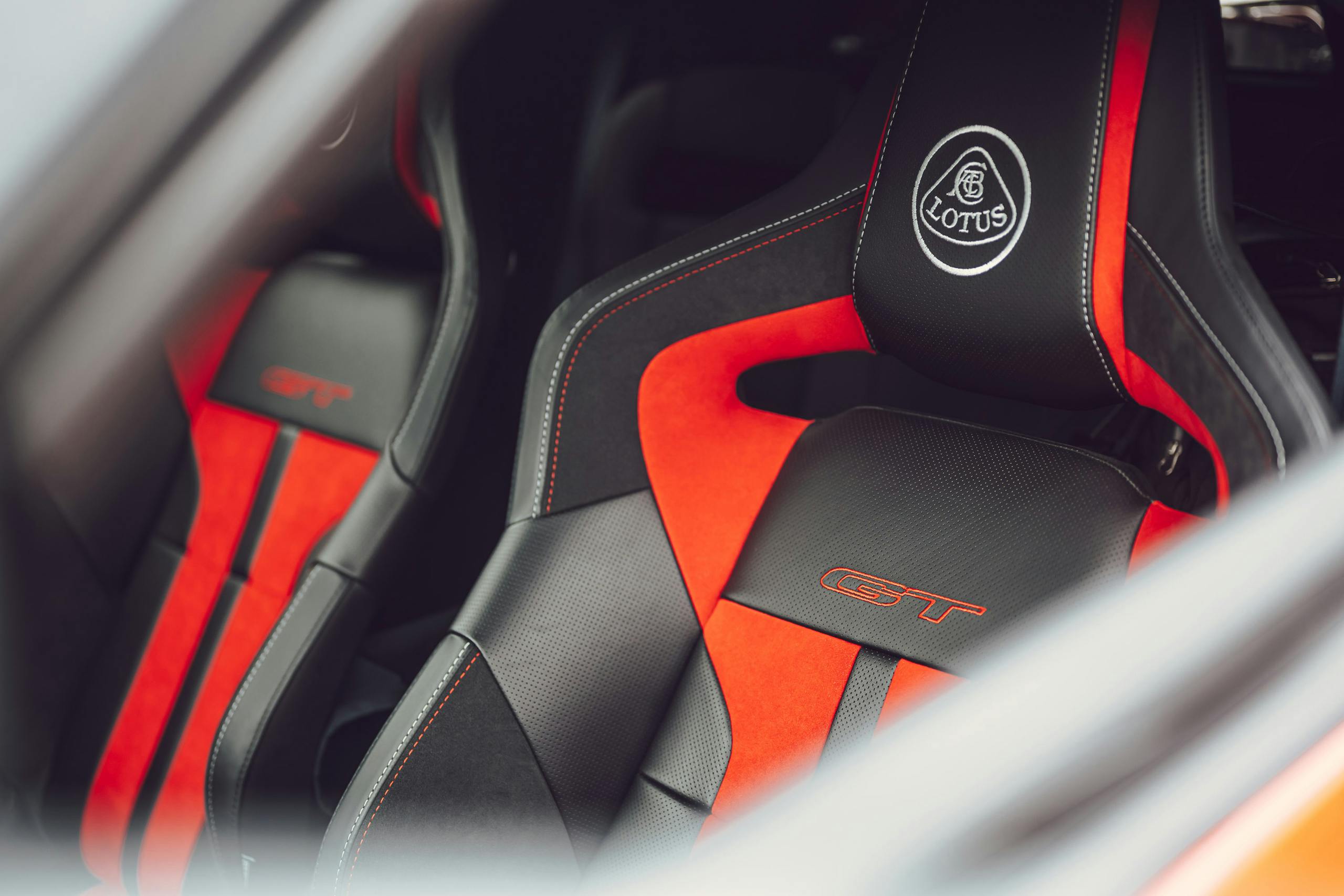 Lotus Evora GT seat headrest