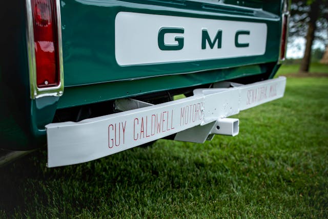 Elvis Presley Owned 1967 GMC Pickup rear angle