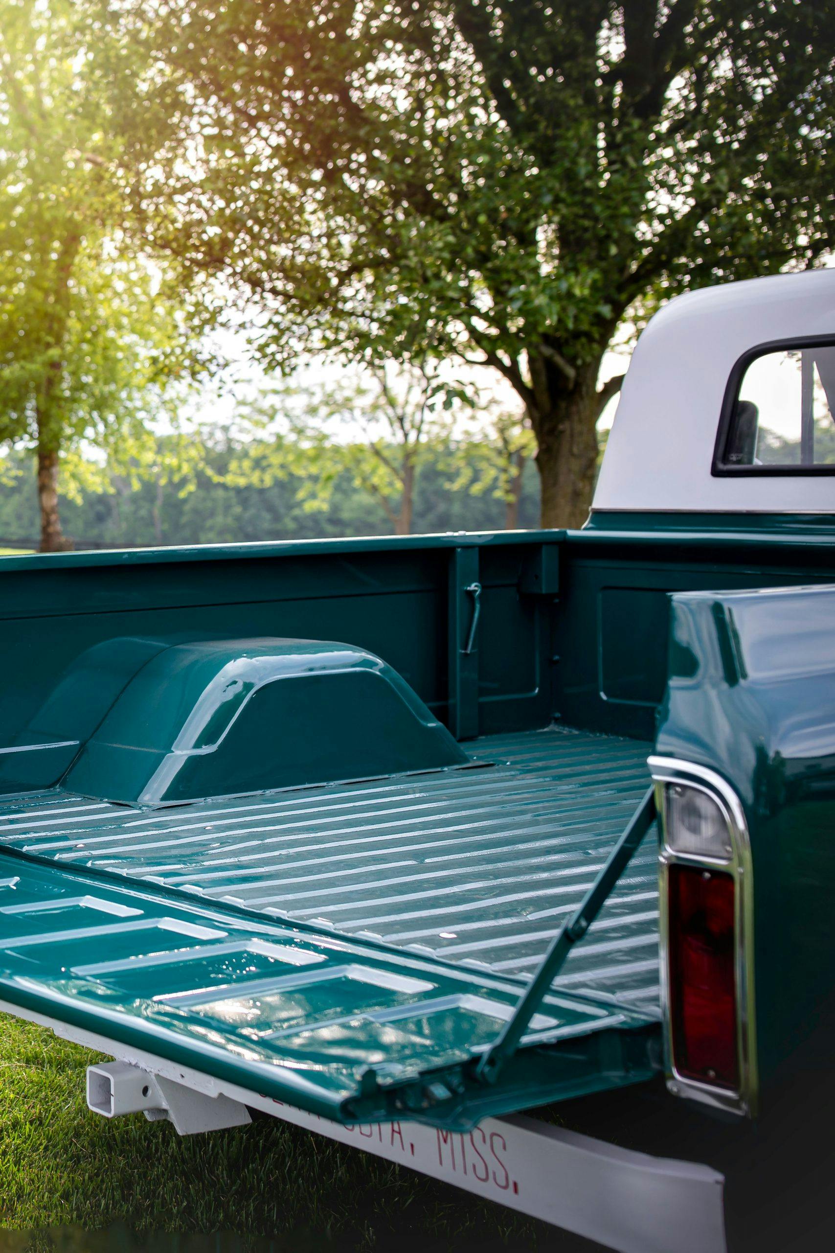 Elvis Presley Owned 1967 GMC Pickup truck bed