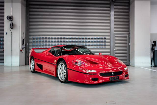 Vettel's Ferrari F50