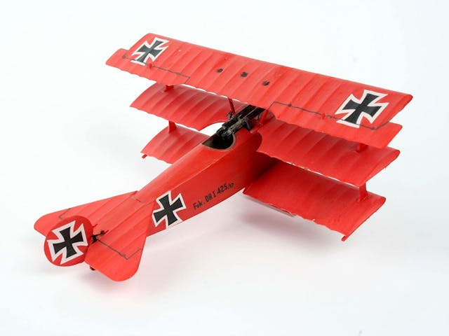 German Fokker Triplane Red Baron