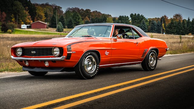 Hugger Orange Camaro