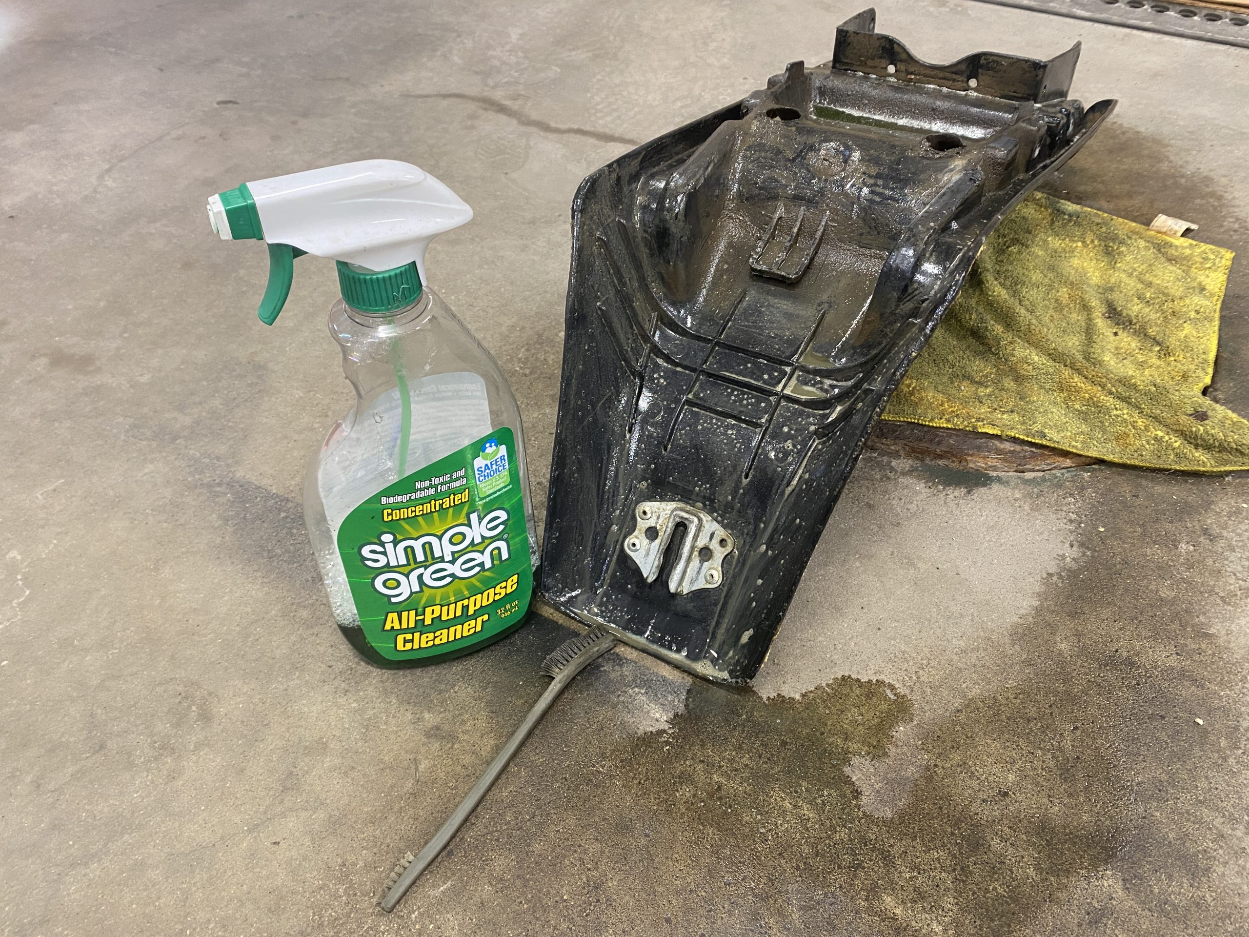 shaving motorcycle seat