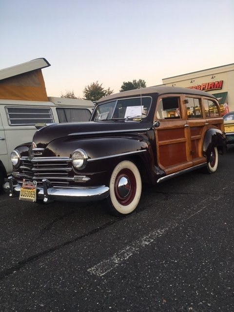 1947 Plymouth woodie wagon
