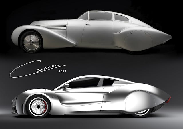 Inspiration of Hispano Suiza Carmen