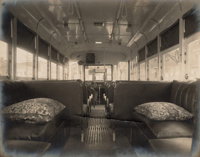Interior View Greenfield Bus