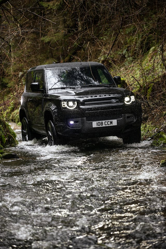 2022 Land Rover Defender front fording