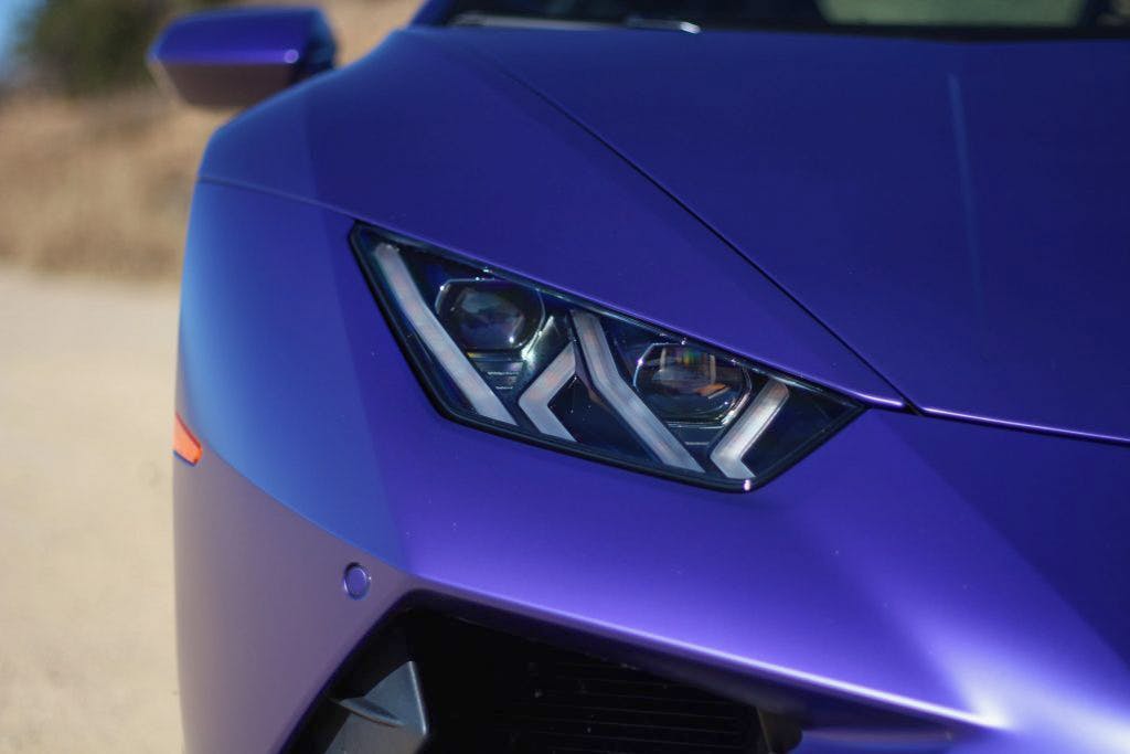 2020 Lamborghini Evo RWD headlight