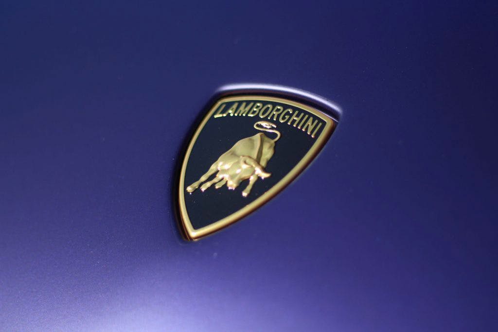 2020 Lamborghini Evo RWD logo prancing bull