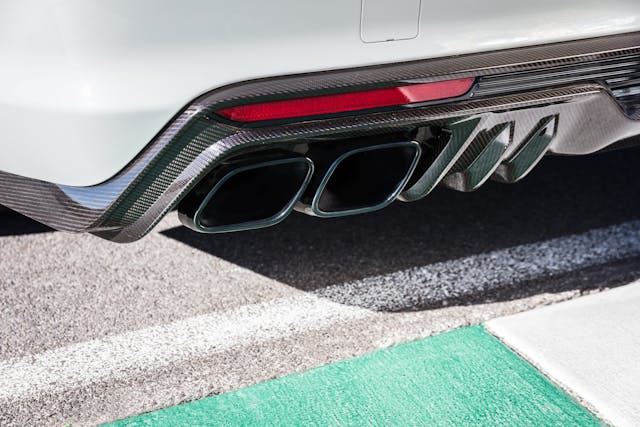 2022 Cadillac CT5-V Blackwing exhaust