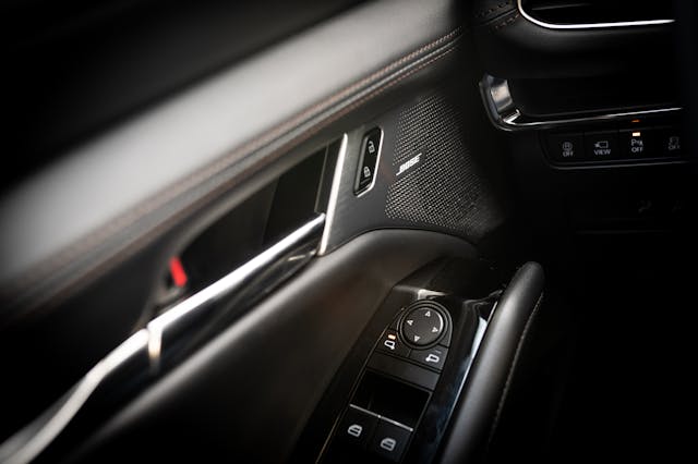 2021 Mazda 3 2.5T AWD interior door panel details