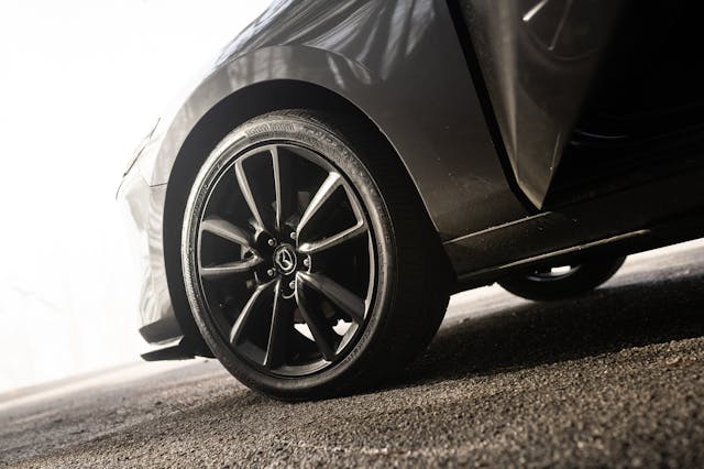 2021 Mazda 3 2.5T AWD front wheel detail