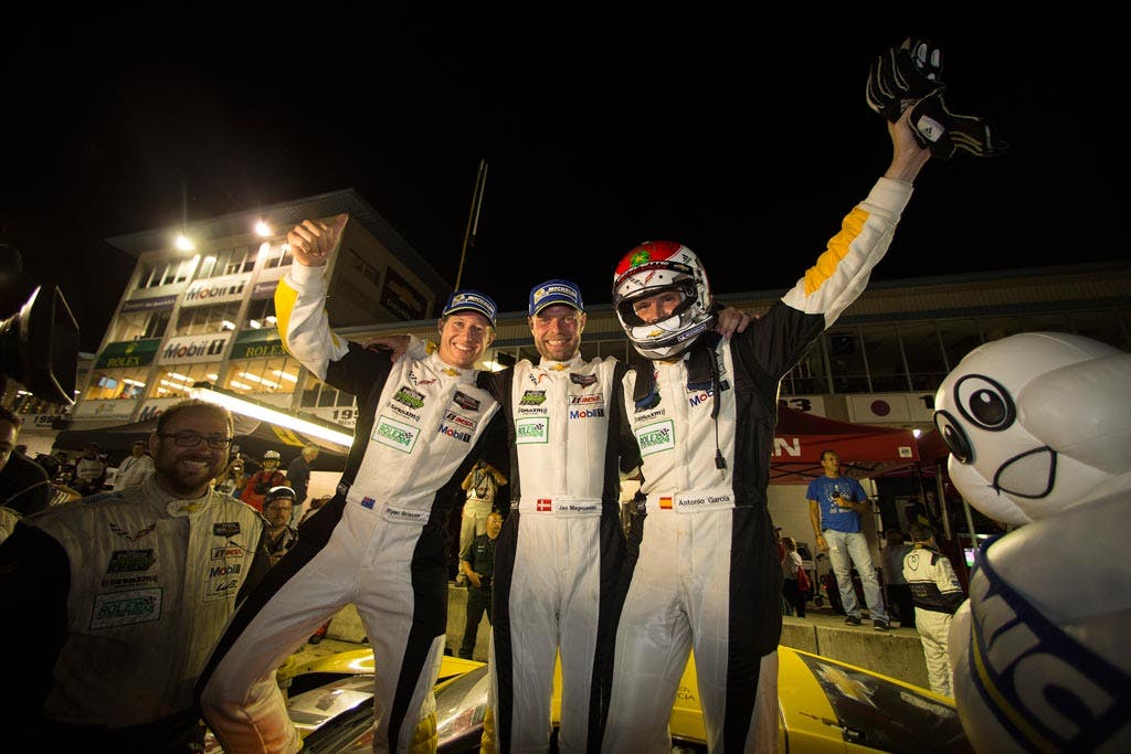2015 Rolex 24 at Daytona corvette team c7.r class win