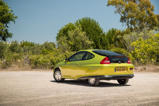 Honda 2001 Insight rear three-quarter