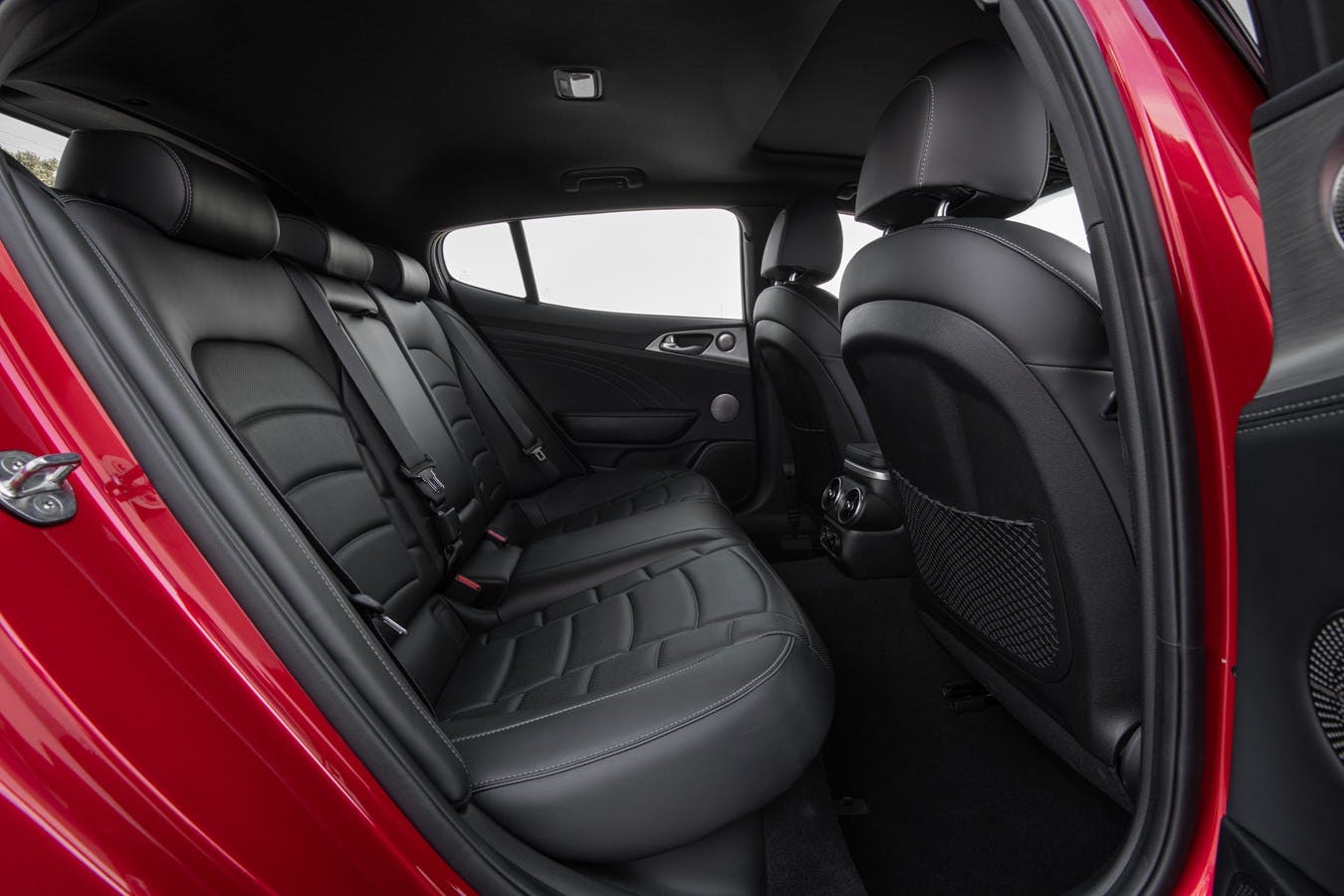 2022 Stinger GT interior rear seat