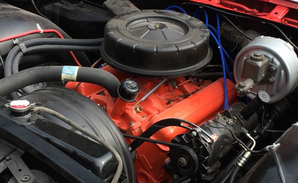 1959 Chevrolet Impala restored engine