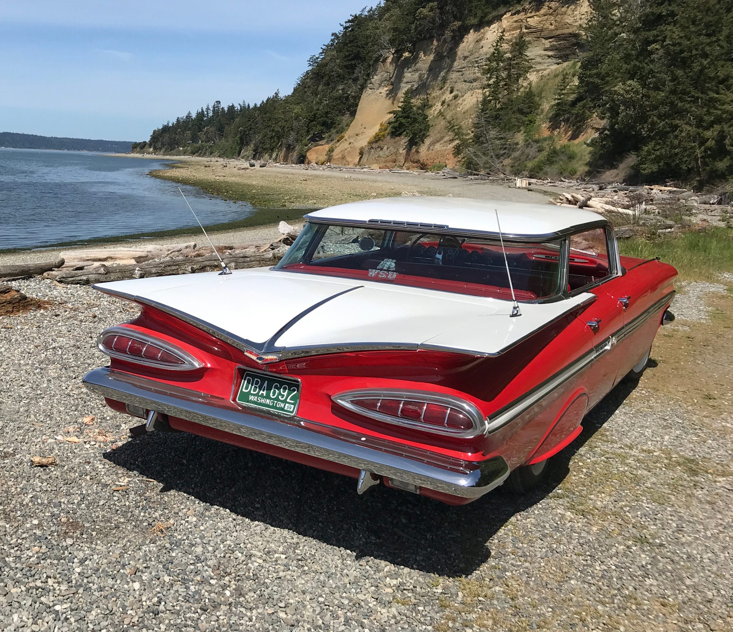 This 1959 Chevrolet Impala transformed from worn to wonderful