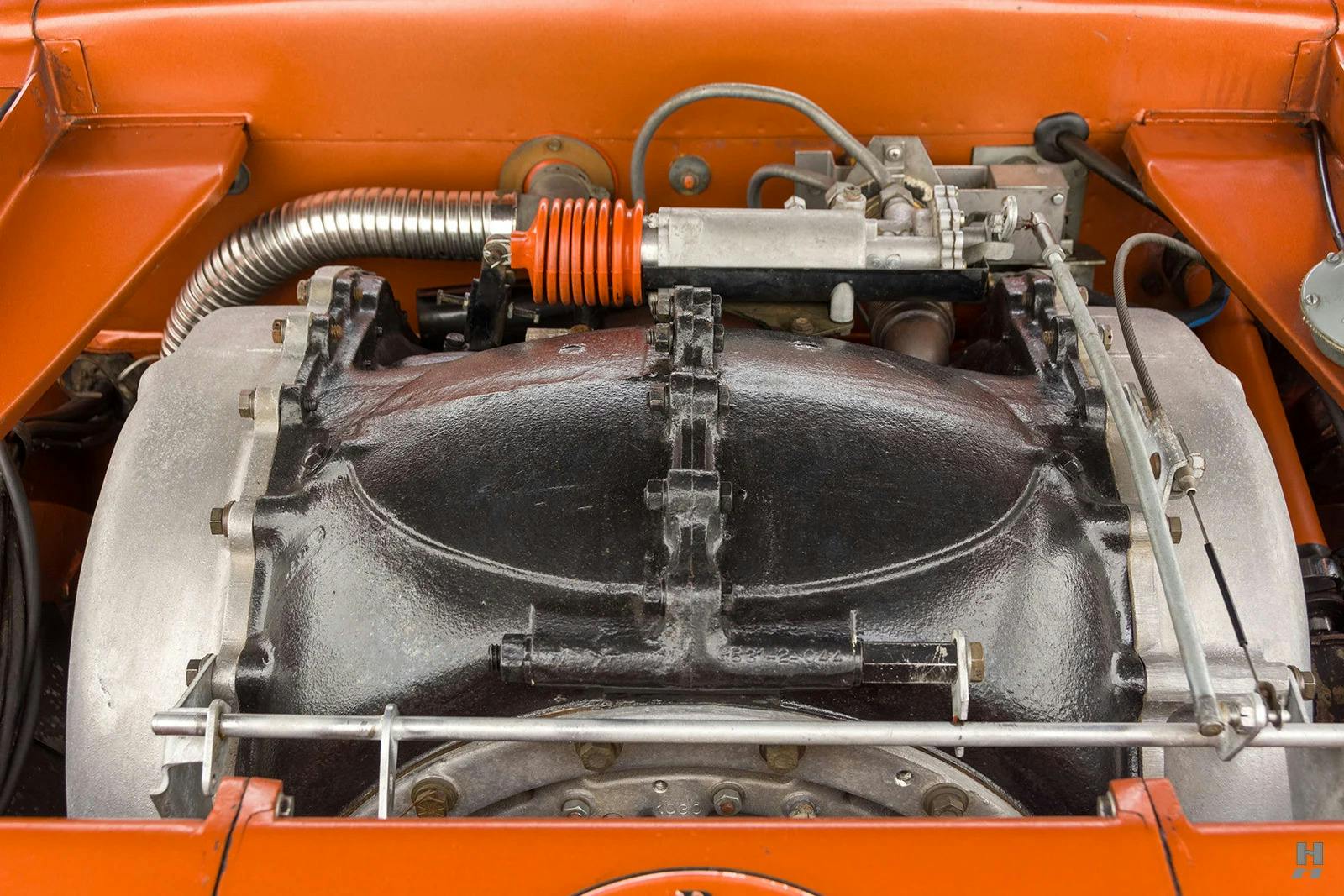 1963 Chrysler Turbine Car engine close