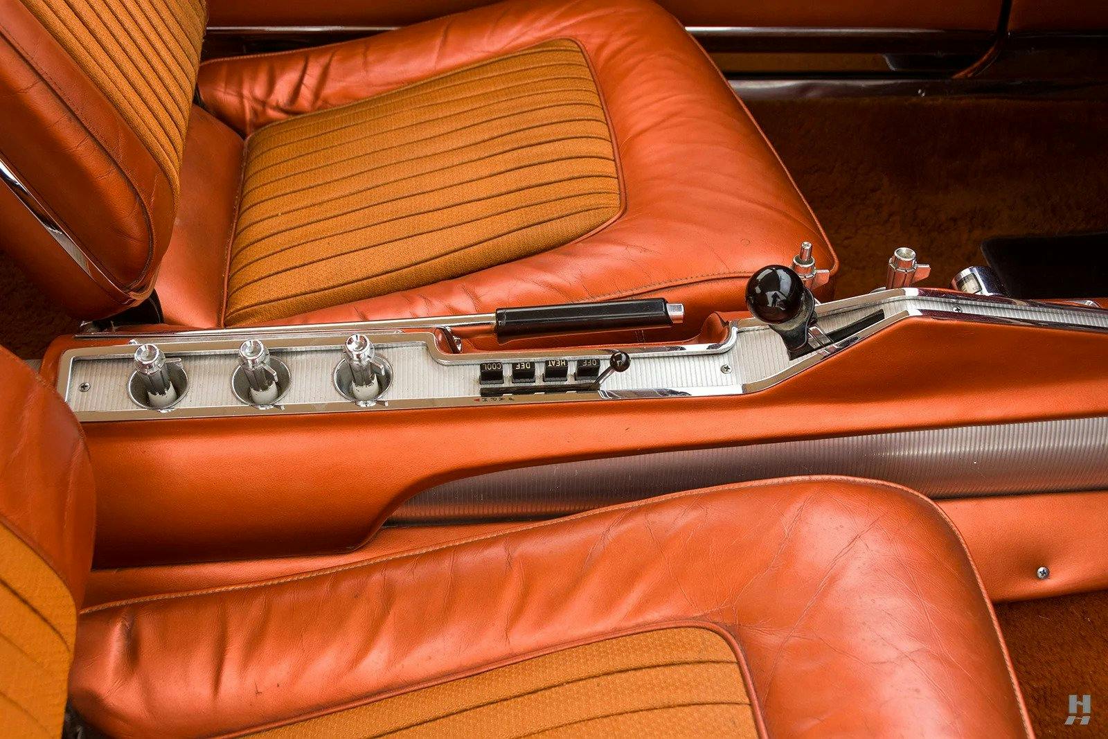 1963 Chrysler Turbine Car center console