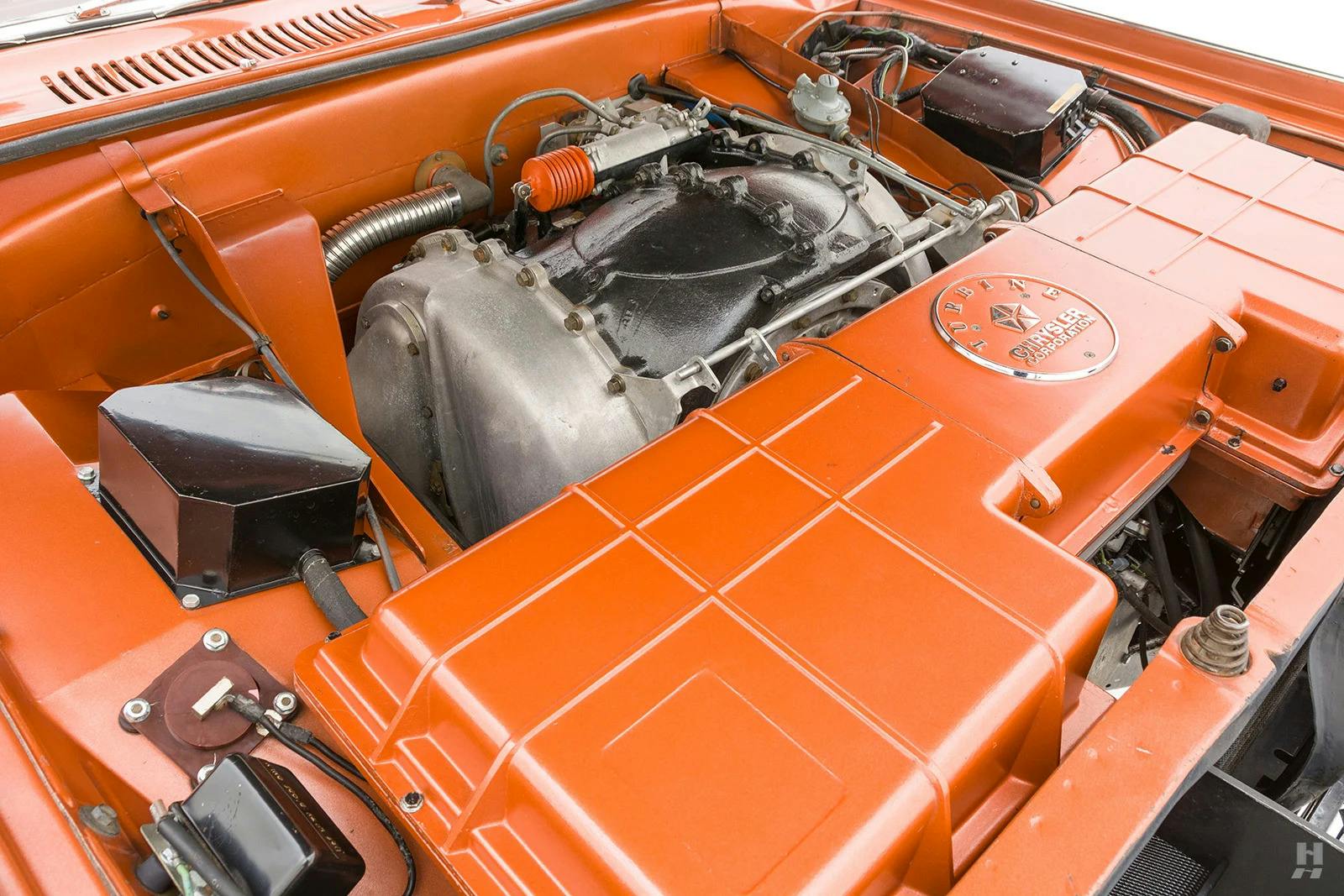 1963 Chrysler Turbine Car engine bay