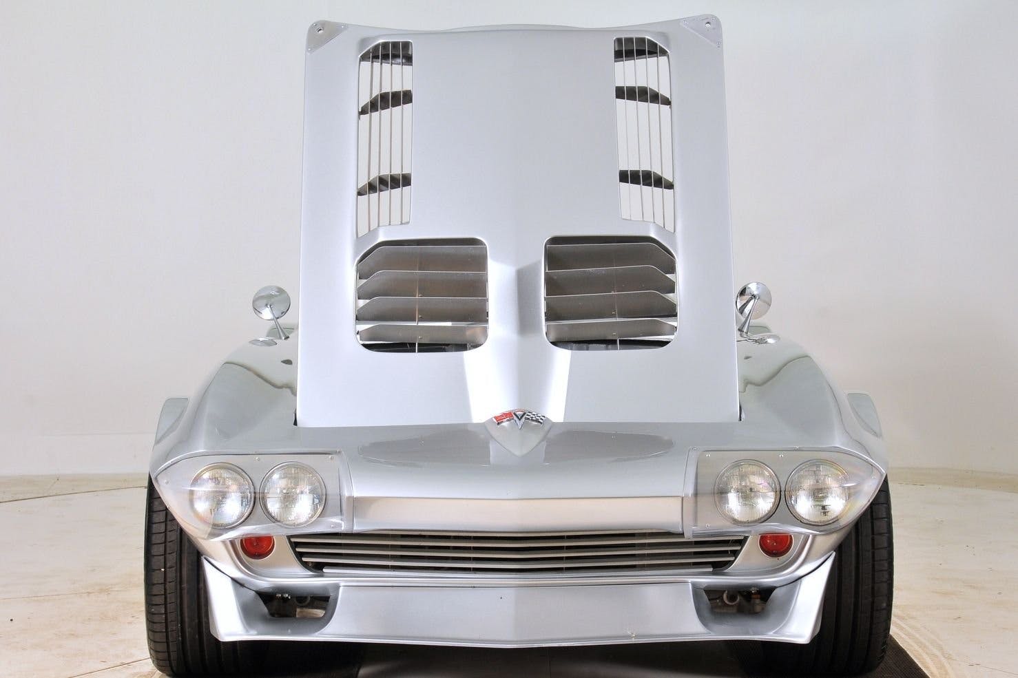 1963 Chevrolet Corvette Mongoose Motorsports Grand Sport Fast Five hood up