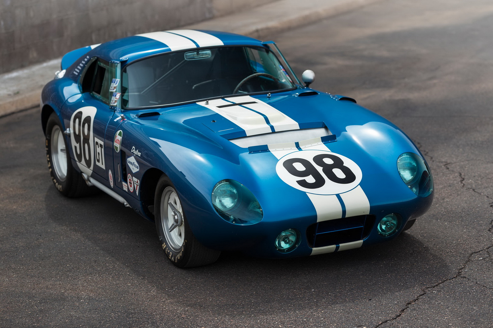 Carroll Shelby's personal Cobra Daytona Coupe is ready for the