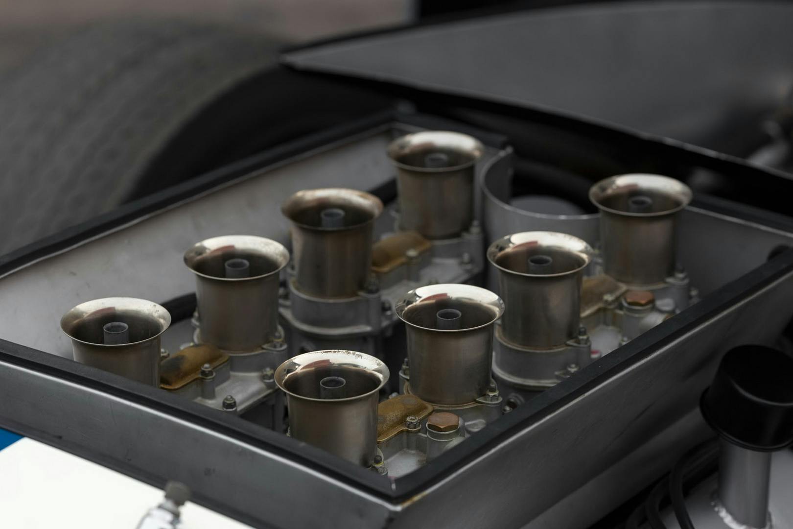 Shelby Cobra Daytona Coupe engine detail