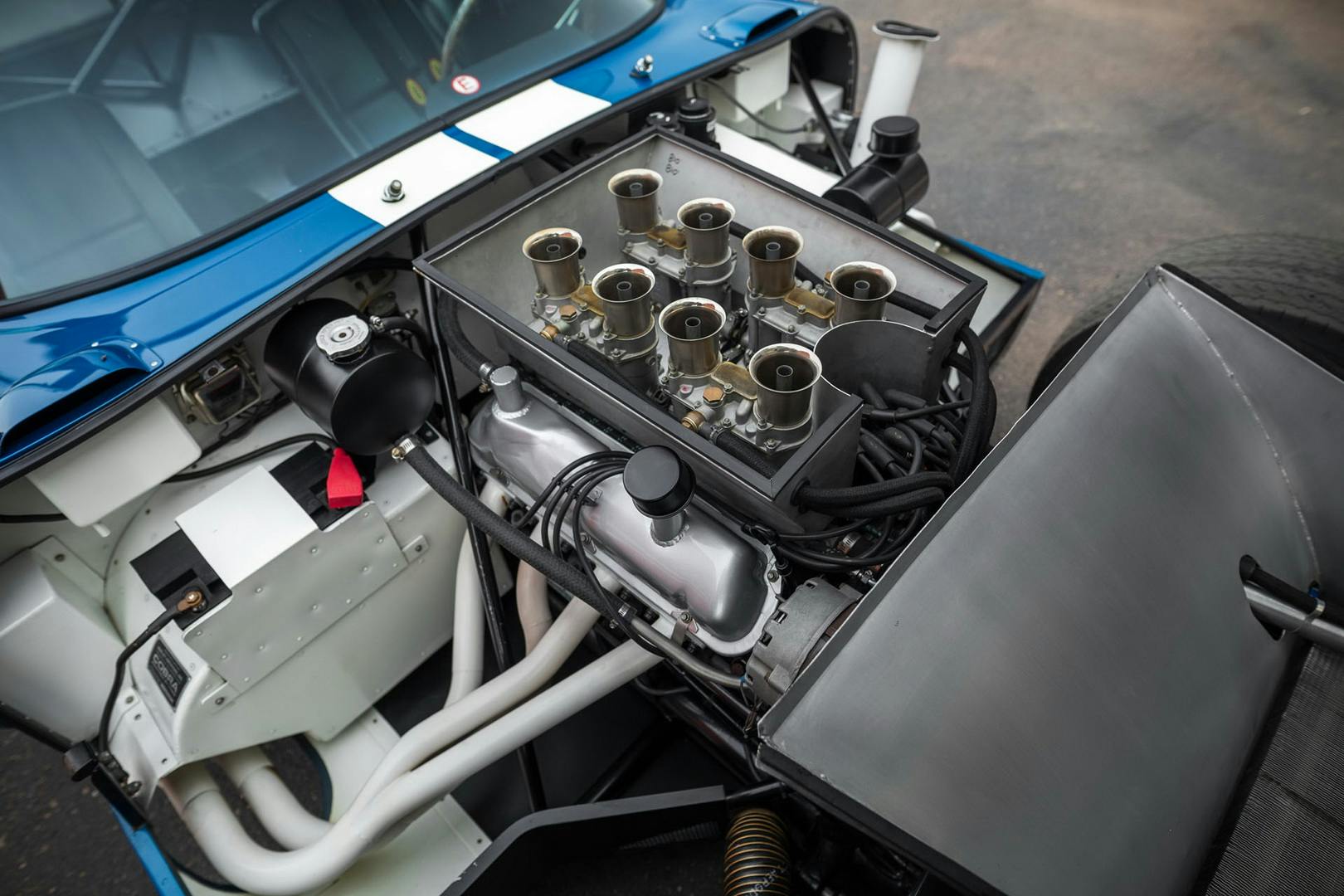 Shelby Cobra Daytona Coupe engine bay