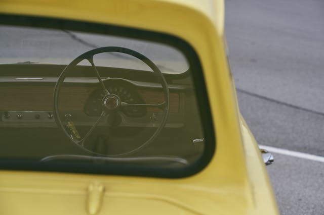 1971 Reliant Regal 330 steering wheel