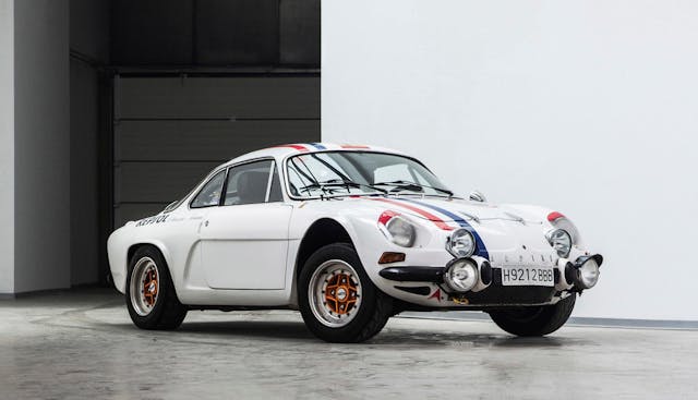 1976 Renault Alpine A110 front three-quarter