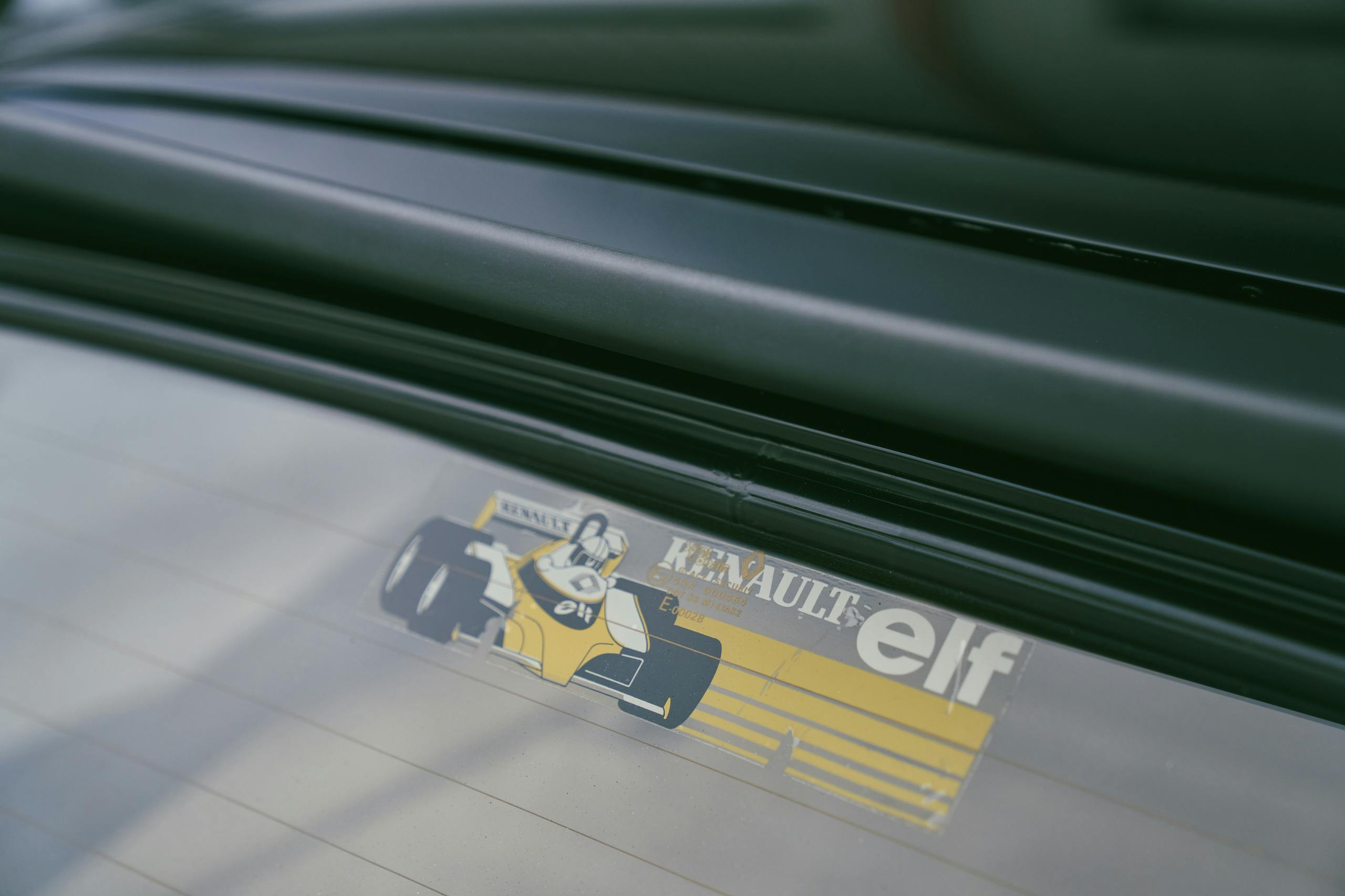 1985 Renault R5 Turbo 2 decal detail