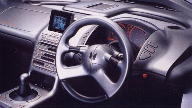 1989 Isuzu 4200R concept interior
