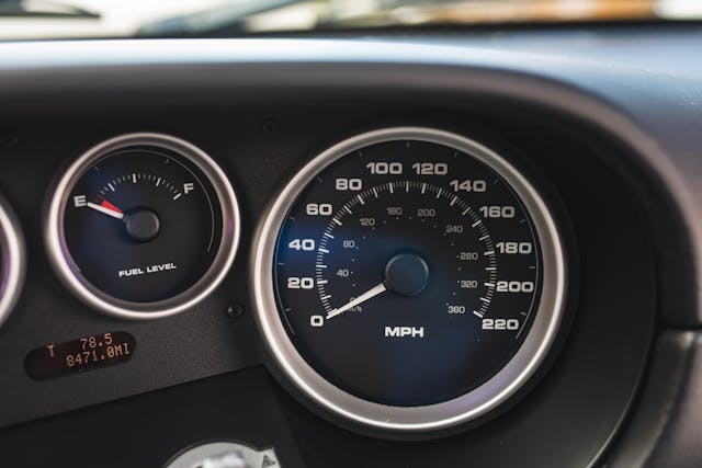 2006 Ford GT interior gauge speedometer