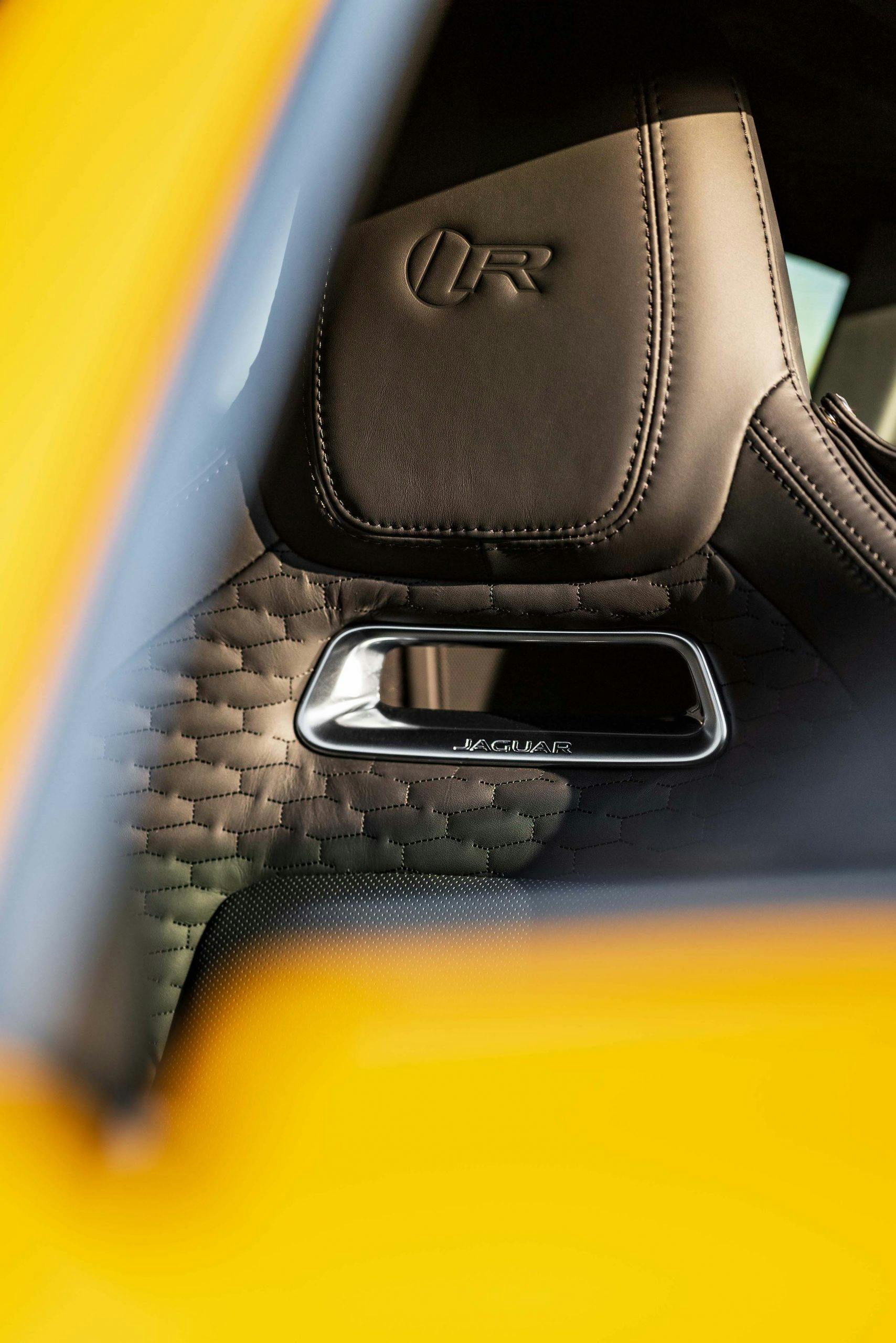 2021 Jaguar F-TYPE_R Coupe interior headrest detail