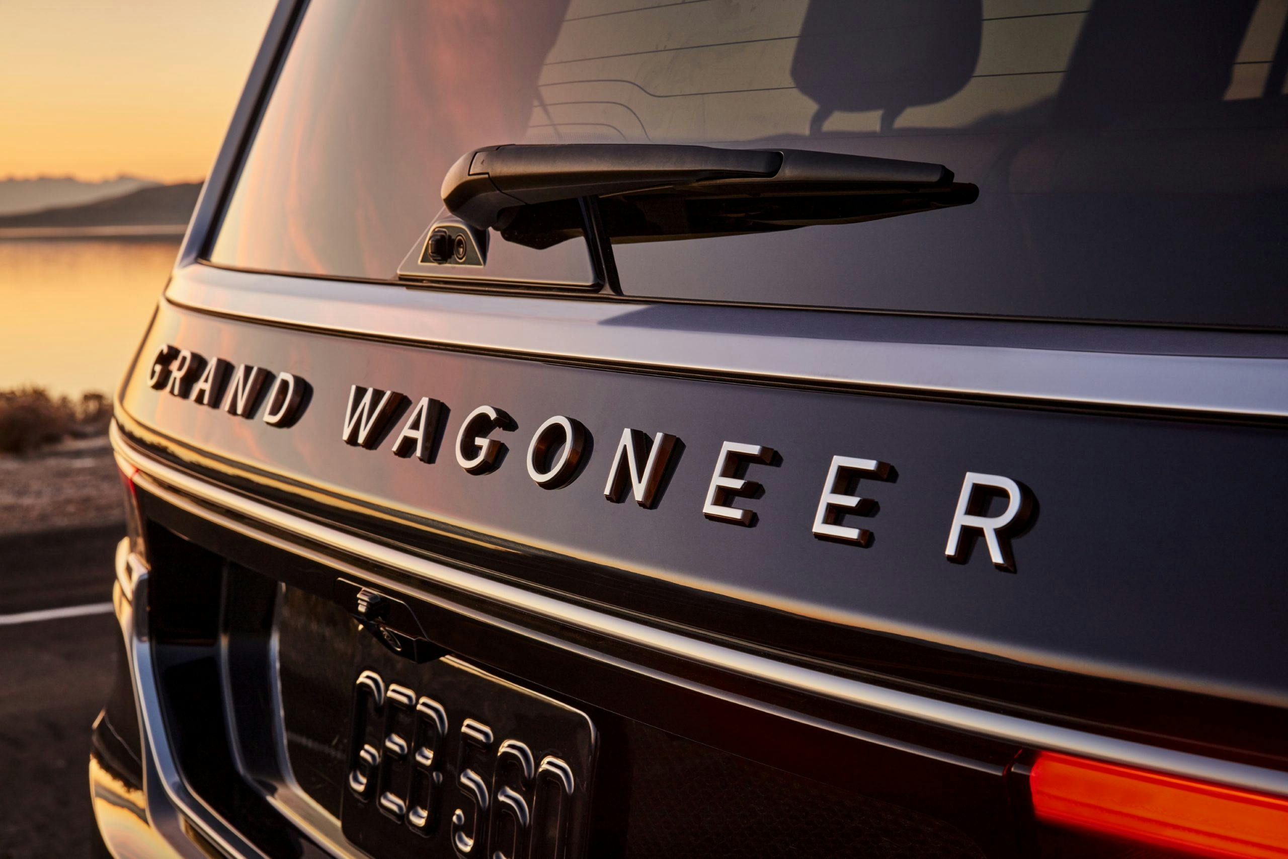 2022 Grand Wagoneer exterior detail name badge