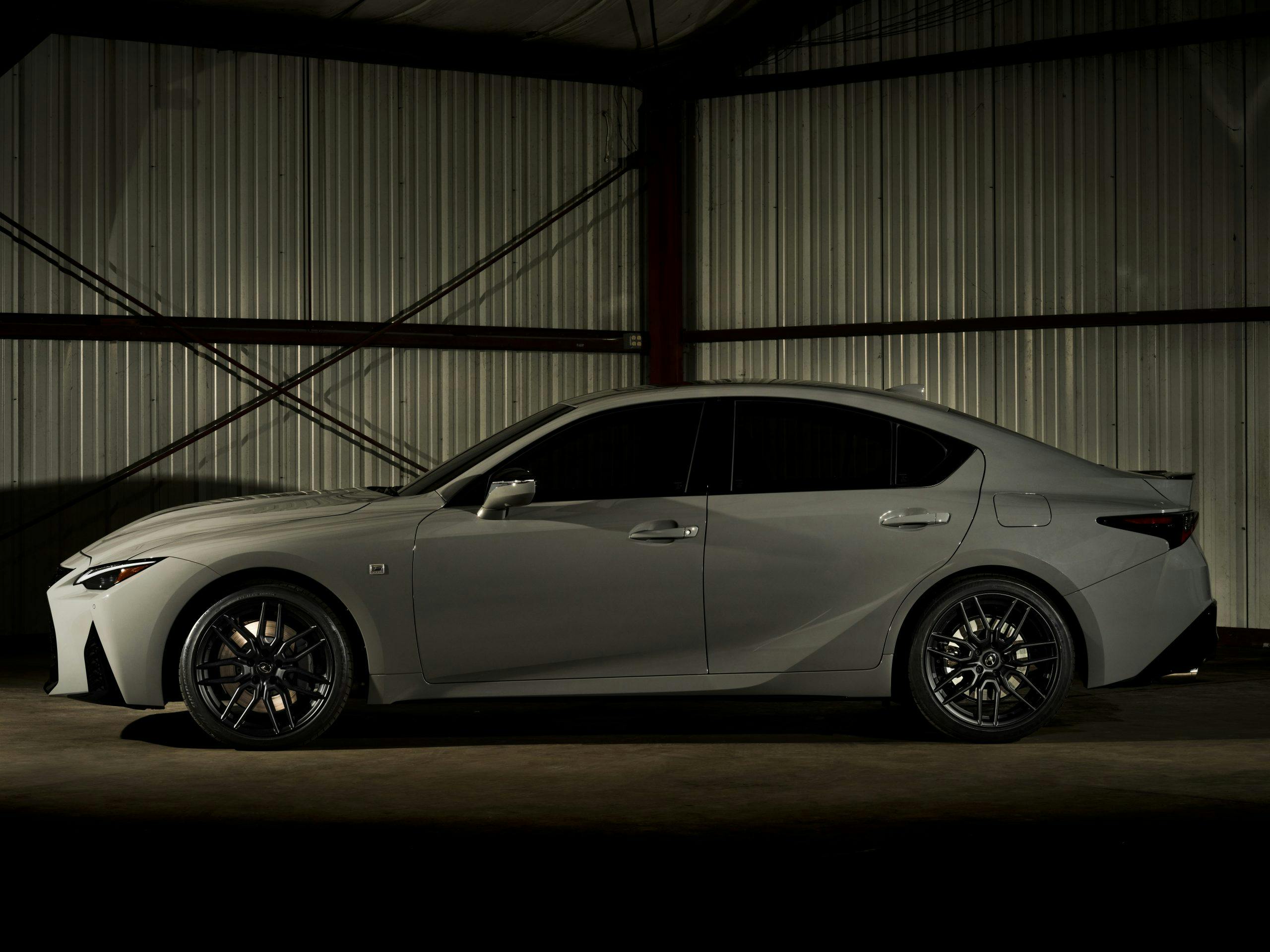 2022 Lexus IS 500 F Sport Launch Edition side profile