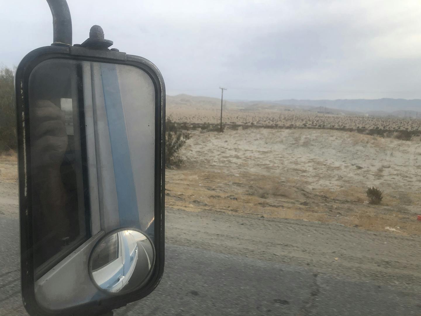 A100 Van side view mirror