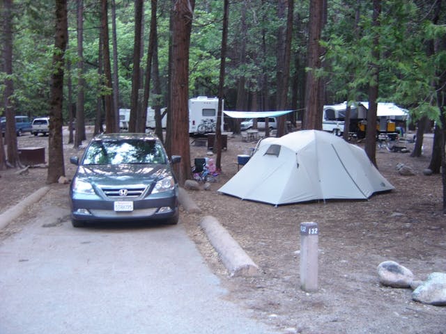 honda odyssey yosemite camping
