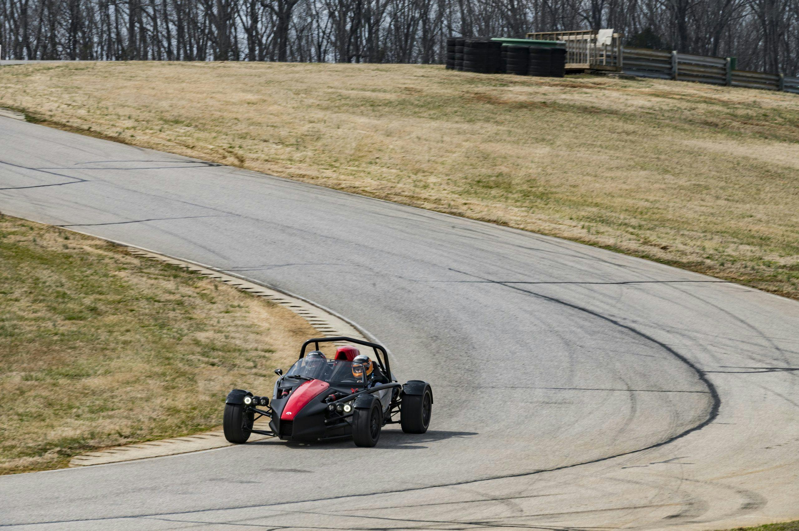 Ariel Atom on track sam smith driving